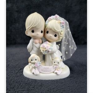 Precious Moments Til The End Of Time Just Married 4001653 Excellent Condition